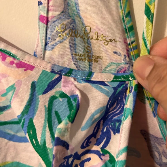 Lilly Pulitzer Billie Dress Medium Mermaid in the shade - Picture 6 of 10